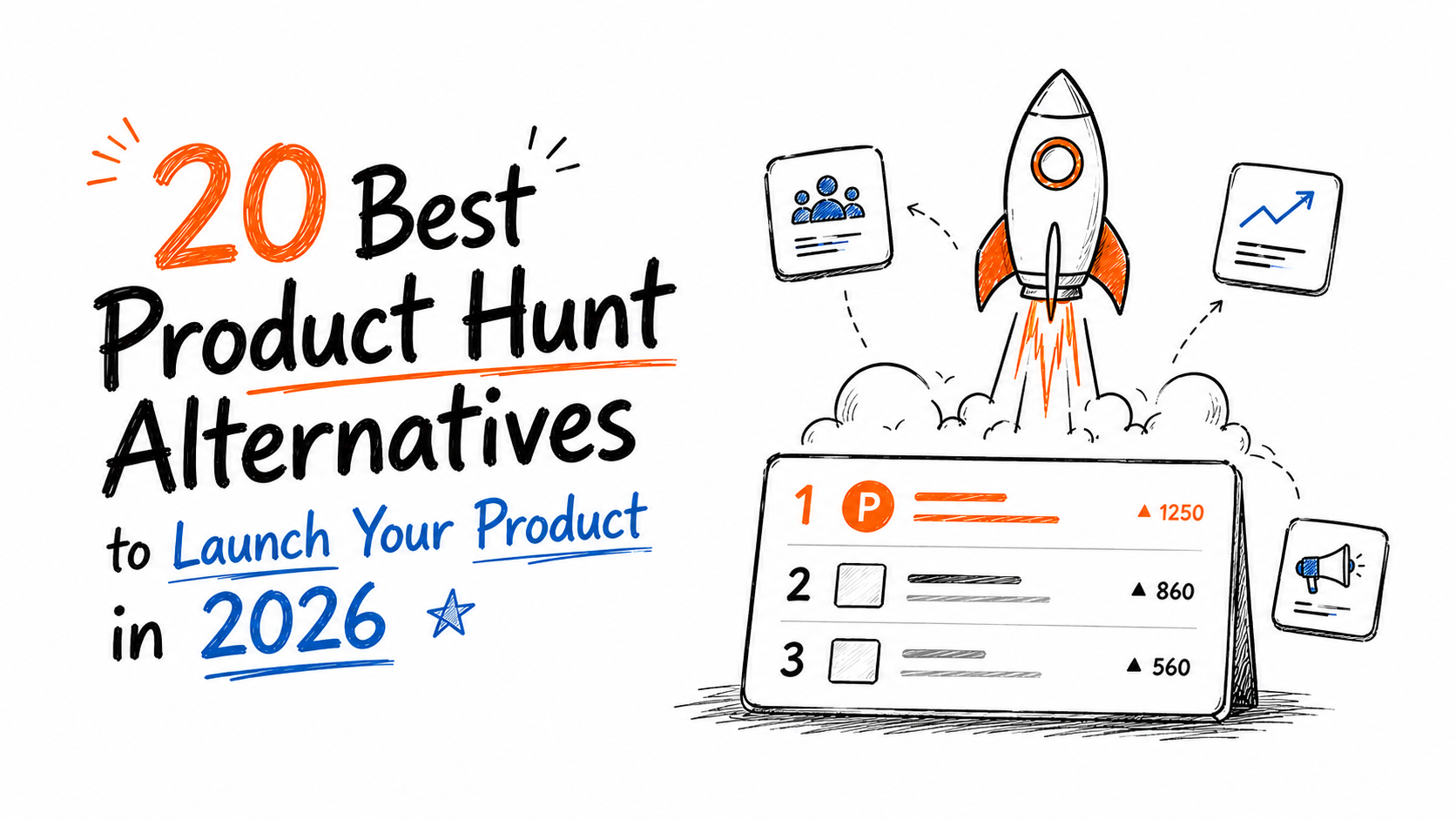 20 Best Product Hunt Alternatives to Launch Your Product in 2026