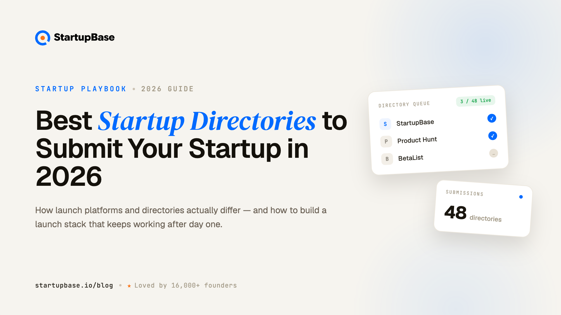 Best Startup Directories to Submit Your Startup in 2026