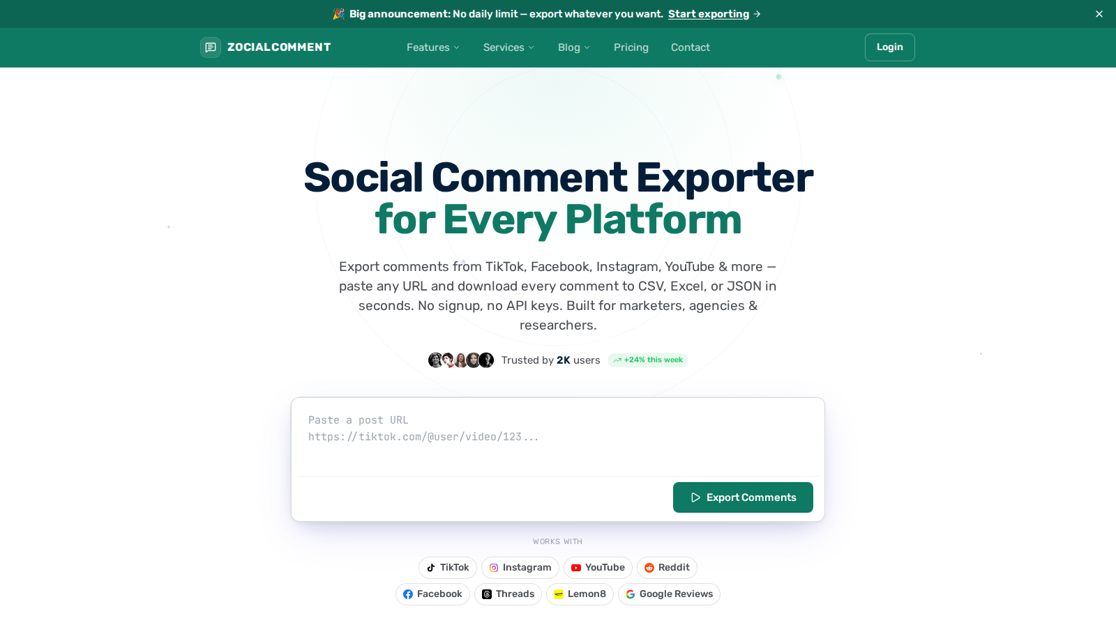 ZocialComment