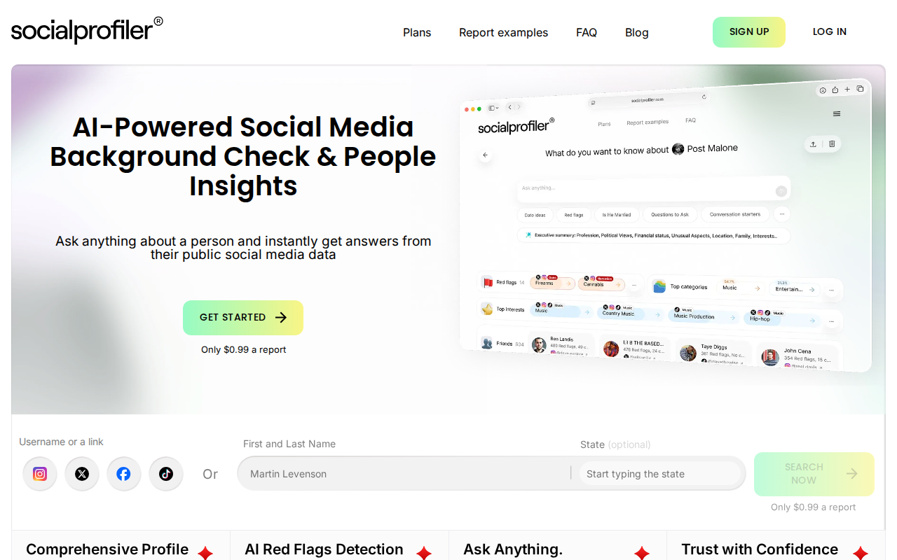 Socialprofiler
