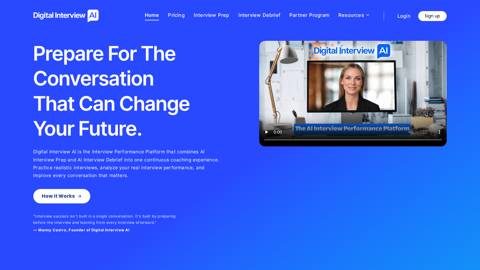 Digital Interview AI