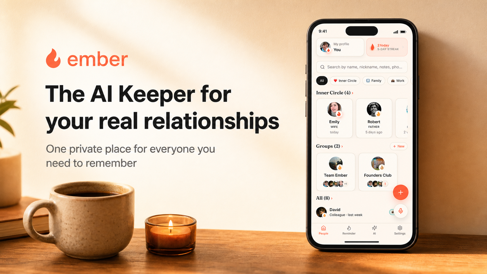 Ember: Relationship Keeper