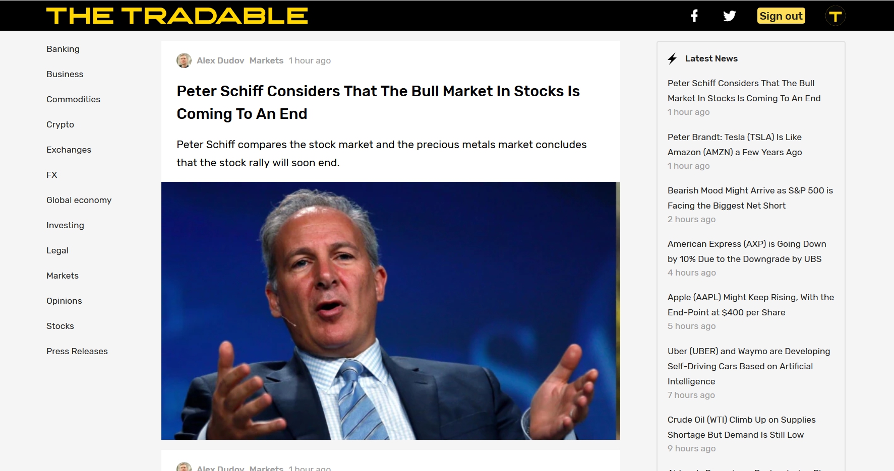 The Tradable | StartupBase
