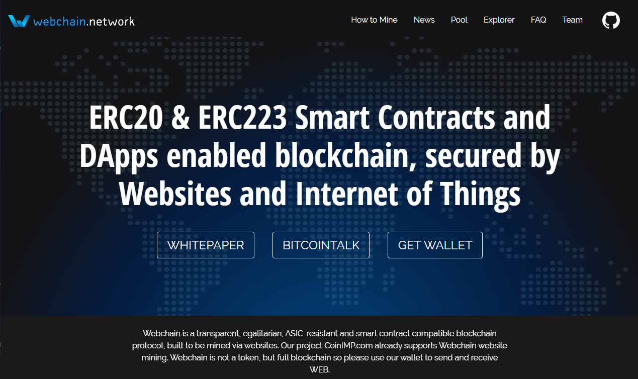 Webchain | StartupBase