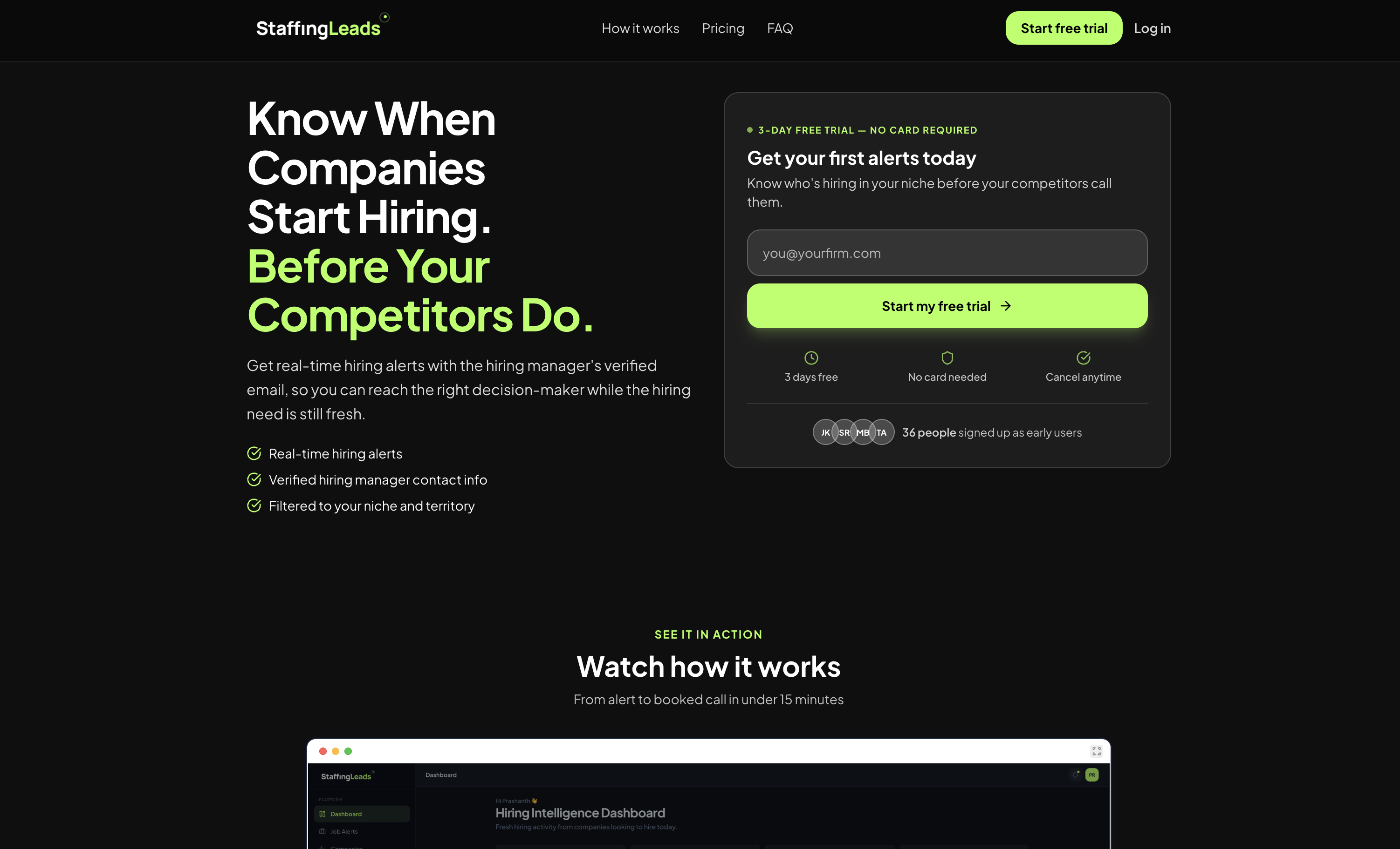 Staffing Leads