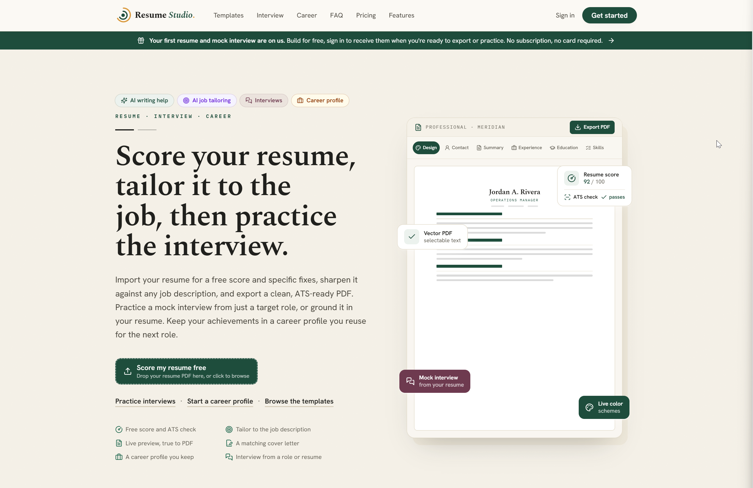Resume Studio