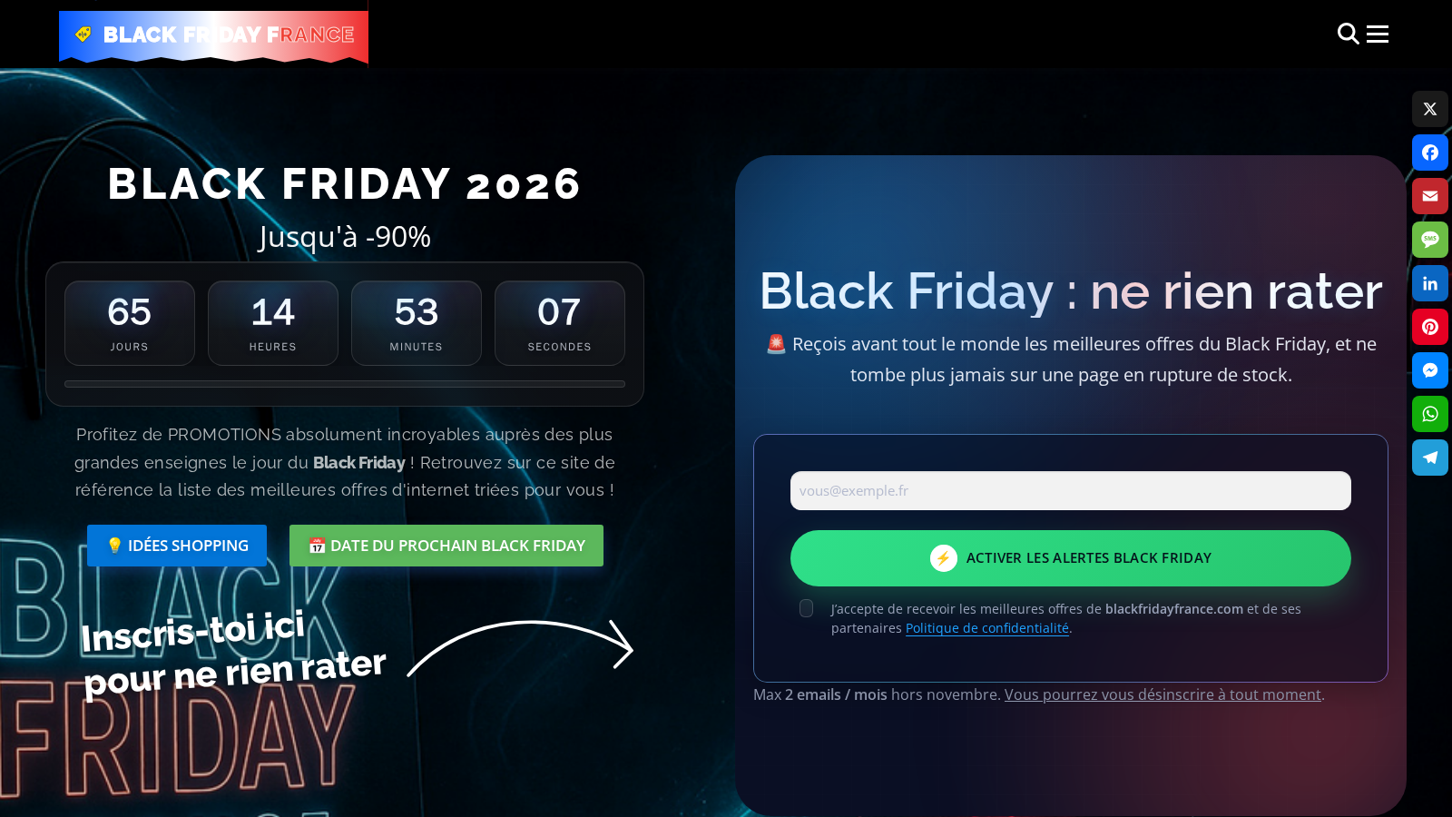 Black Friday France
