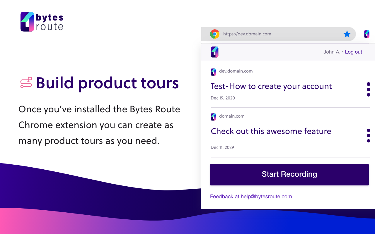 Bytes Route | StartupBase