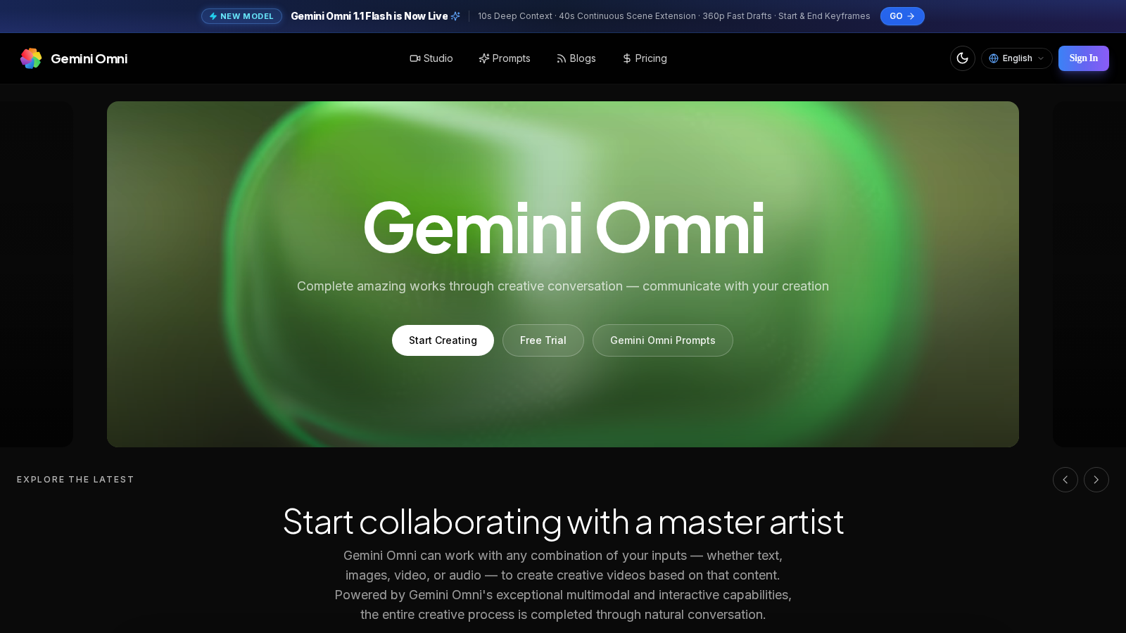 Gemini Omni
