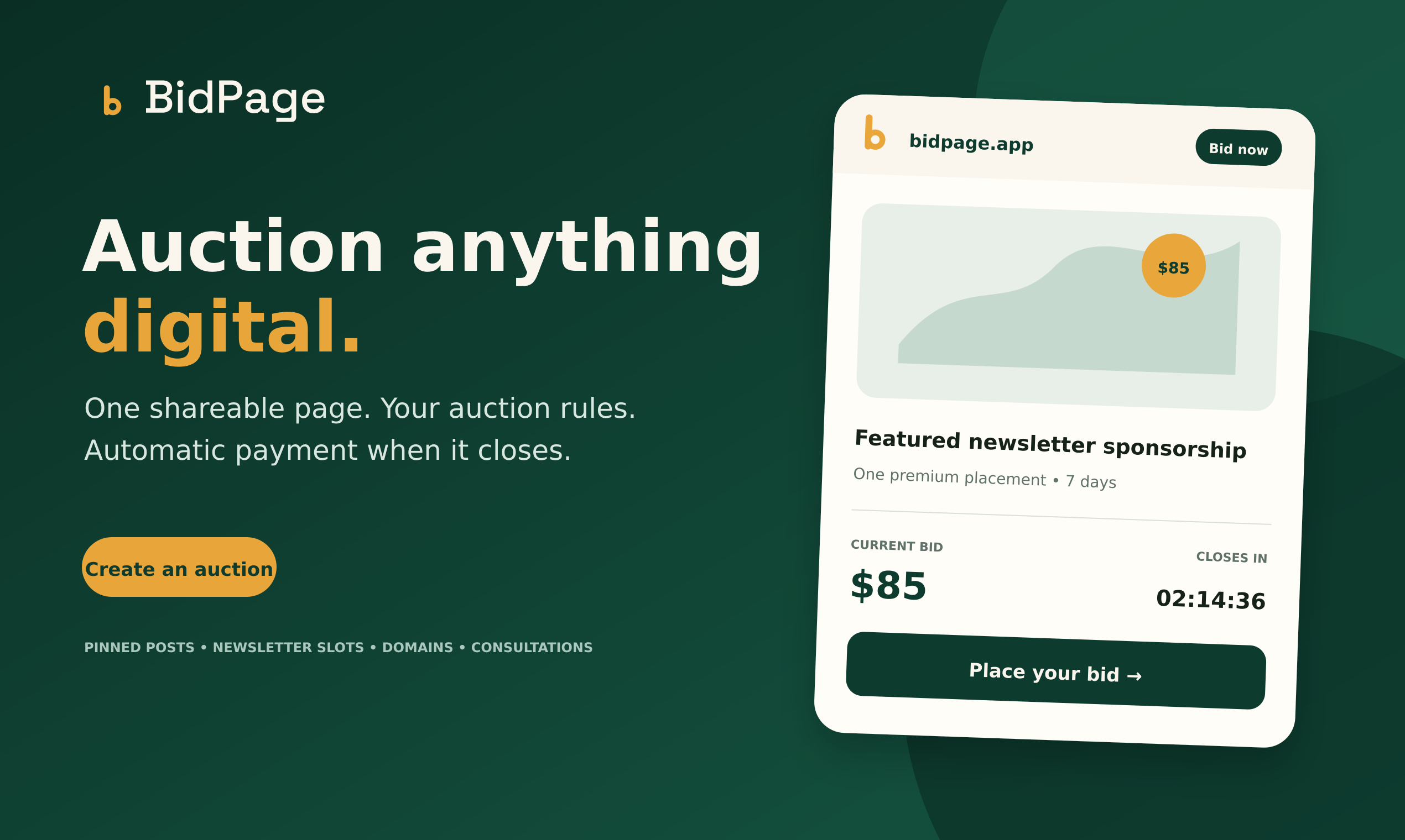 BidPage.app