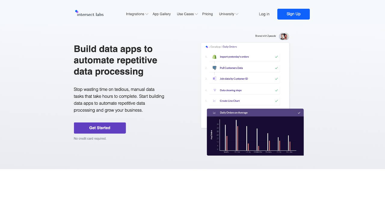 Intersect | StartupBase