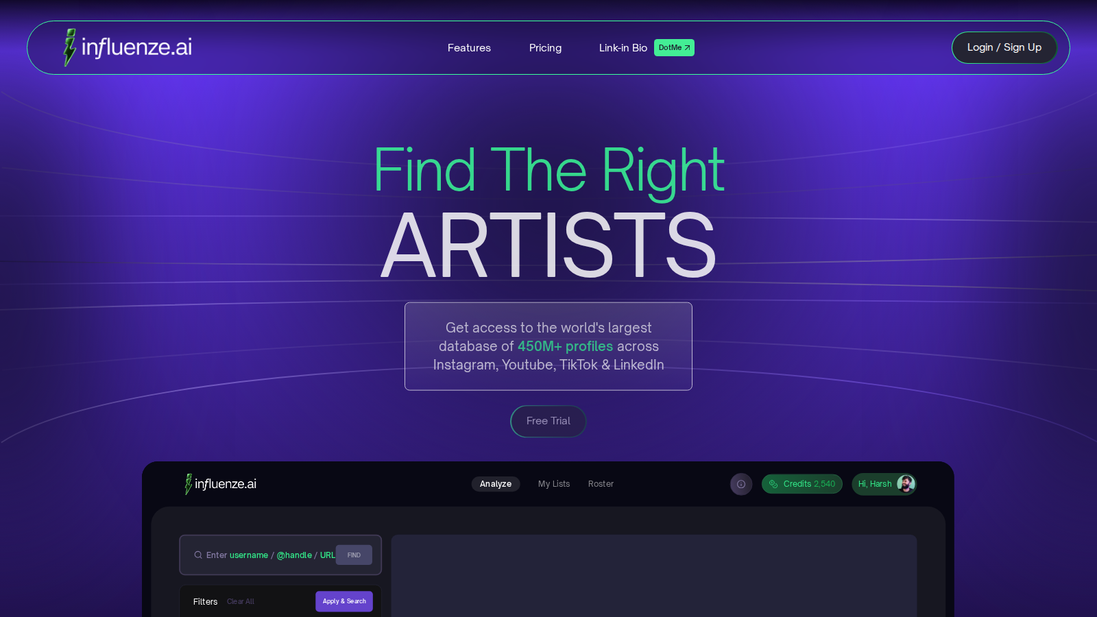 Influenze.AI
