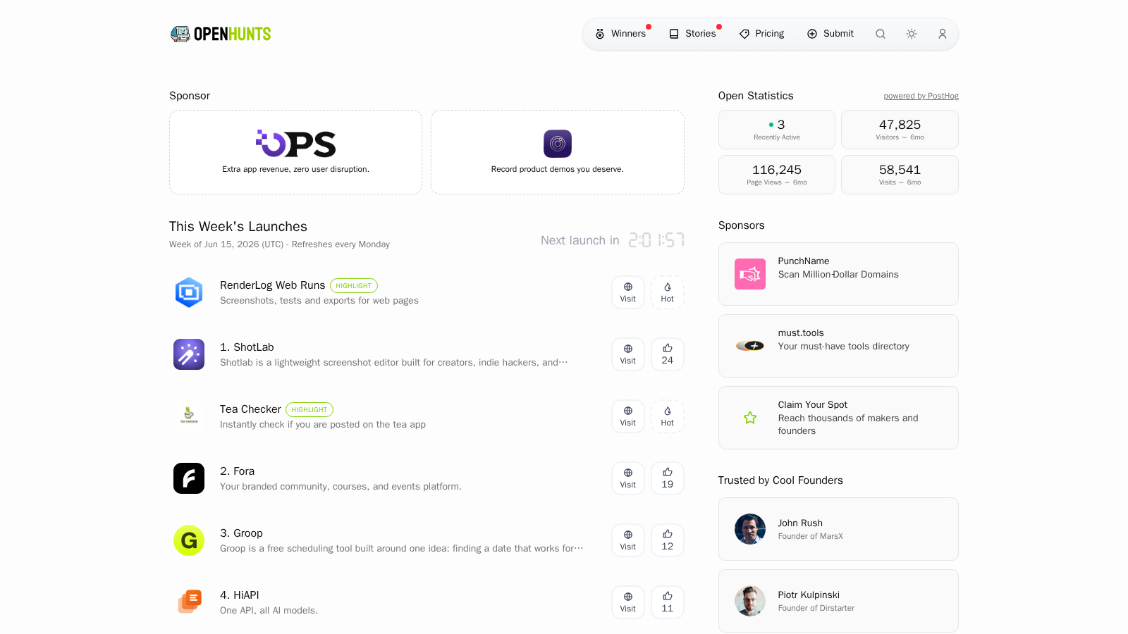 OpenHunts