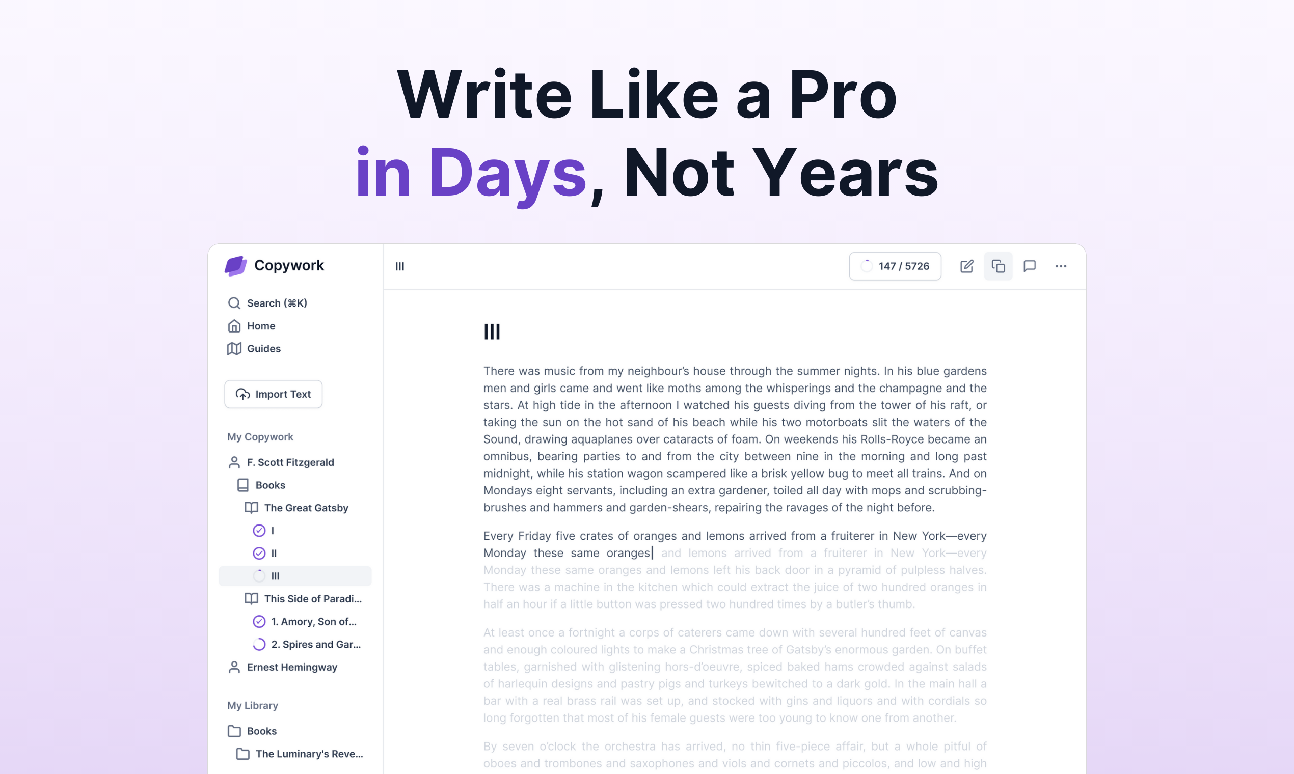 Copywork